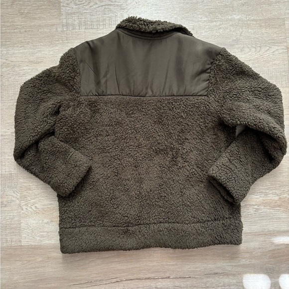 Fleece Front- Zip Up Jacket - Picture 4 of 4